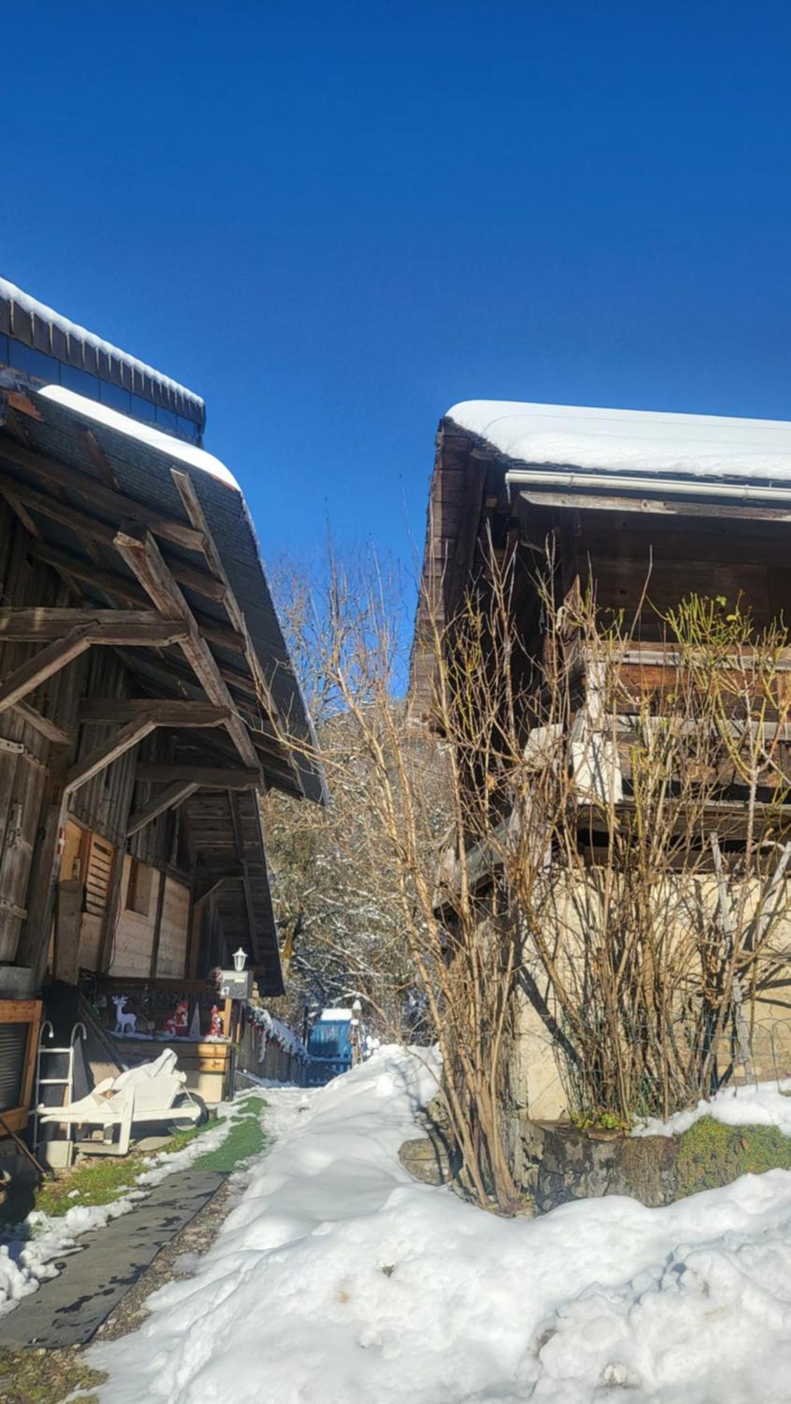 Le Nid Des Cerfs Essert-Romand Exterior foto